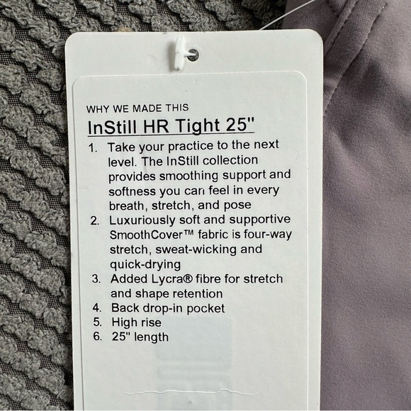Lululemon Instill Tight 25” - Picture 7 of 7
